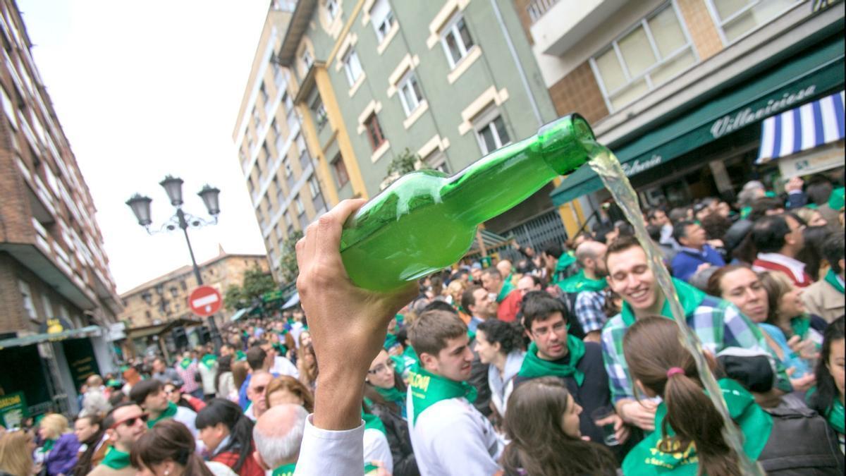 Preba de la Sidra en Gascona.