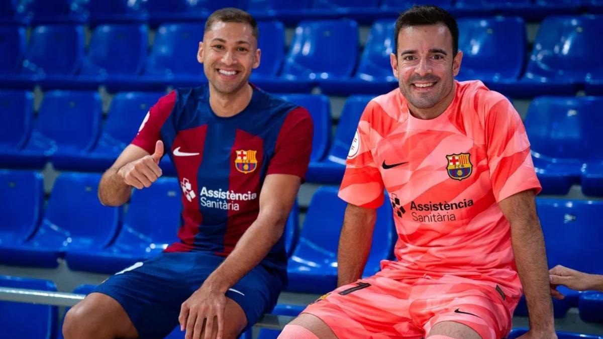 Pito y Dídac, con Brasil y España respectivamente