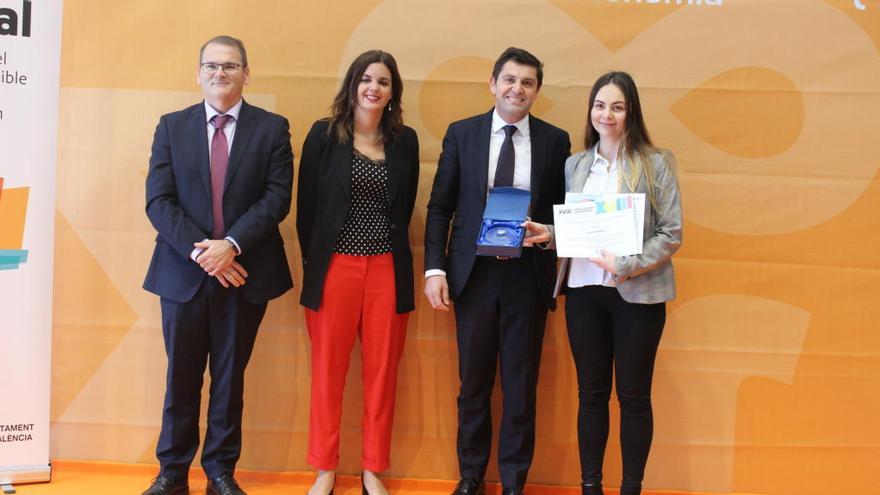 Anna Artemenko ha recibido un premio del BBVA.