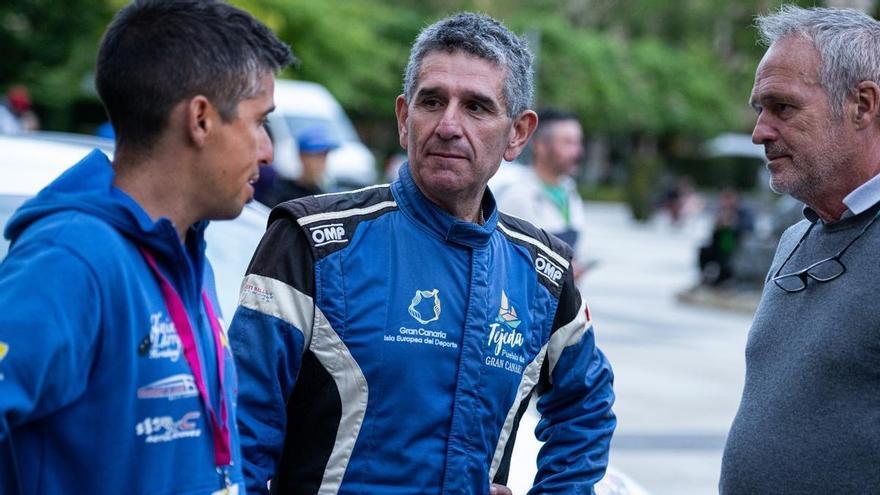 Juan Carlos Quintana, piloto grancanario en el Rally Islas Canarias: «Poder correr el Mundial en casa es como ganarte la lotería»