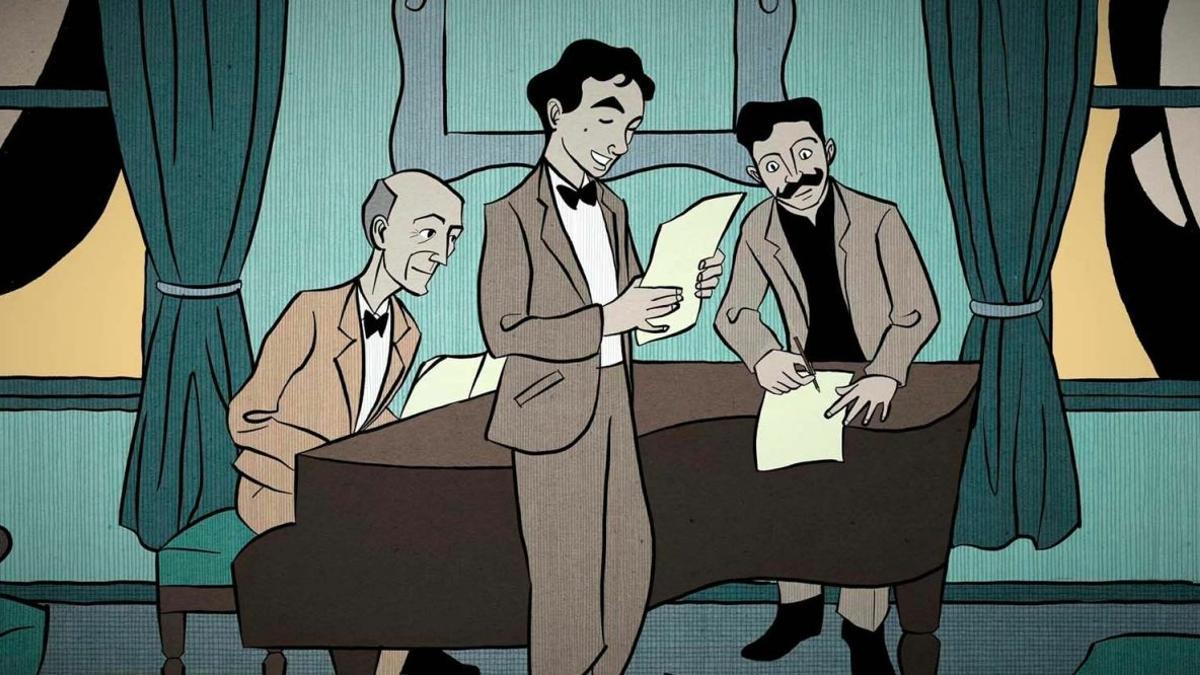Documental de animación  “Cante Jondo, Granada 1922”, que proyecta en noviembre la Cinemateca del Mediterráneo