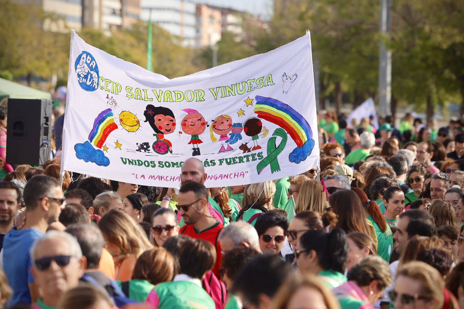 Marea verde contra el cáncer de mama