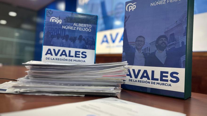 El PP de la Región presenta 7.127 avales en apoyo a la precandidatura de Feijóo