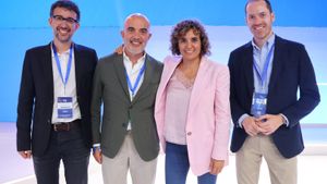 Los cuatro intengrantes catalanes del equipo de Feijóo.