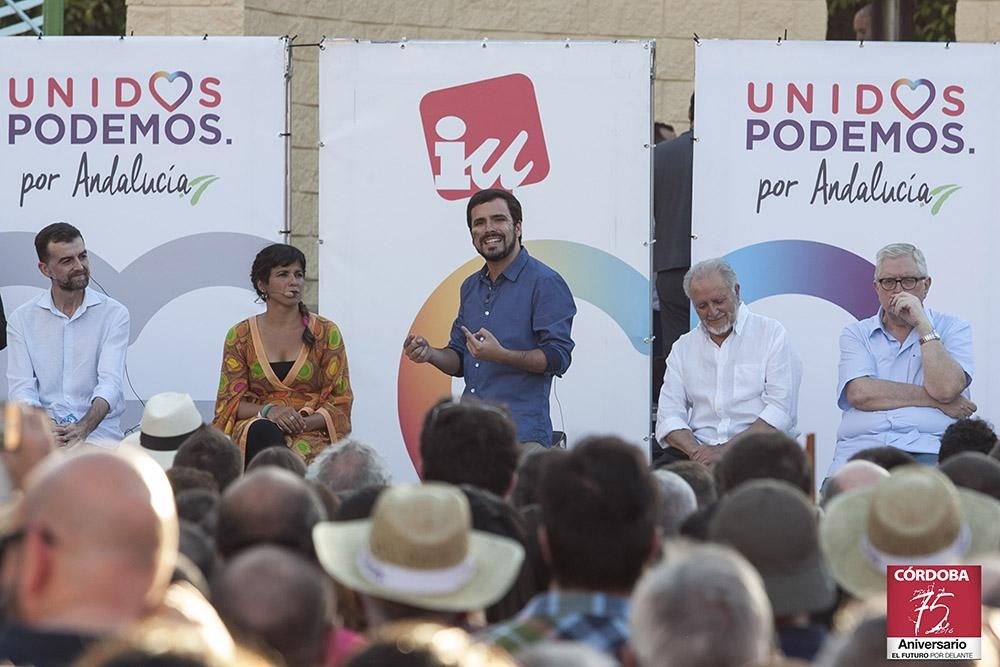 Mitin central de Unidos Podemos en Córdoba.