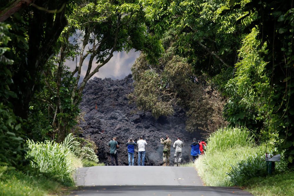 L''erupció del volcà Kilauea de Hawaii