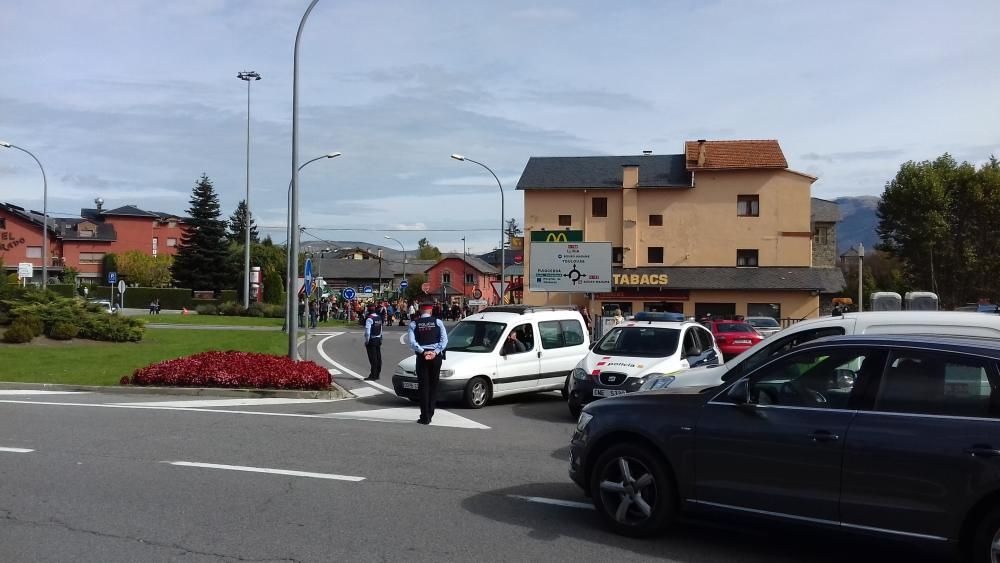 Vaga general del 18 d'octubre, a la Cerdanya