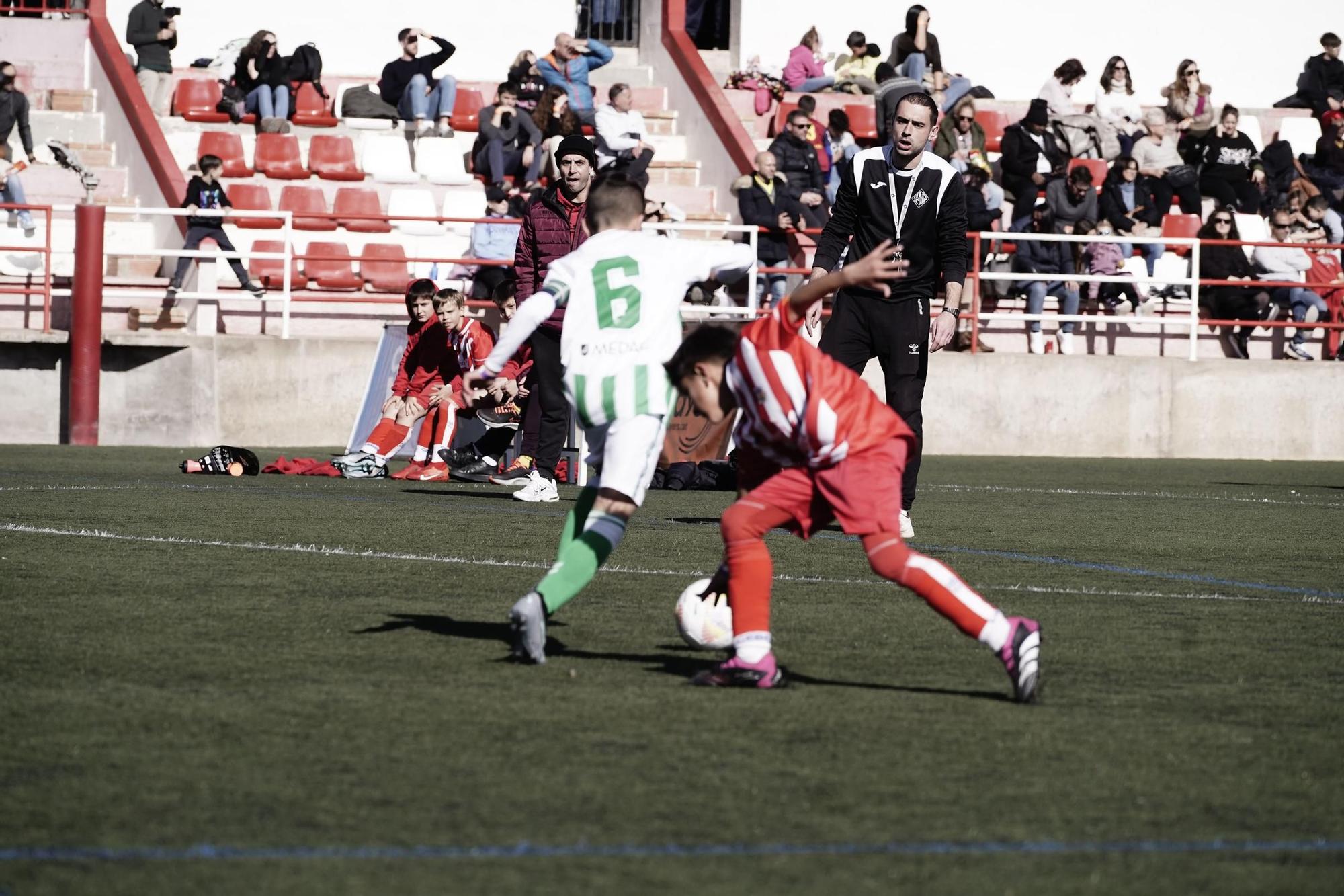 Imatges de la desena edició del torneig Ciutat de Berga de futbol-7 benjamí