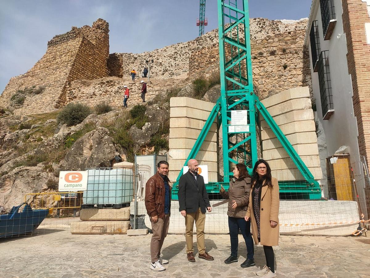 El Gobierno de España también colabora en la restauración de la alcazaba.