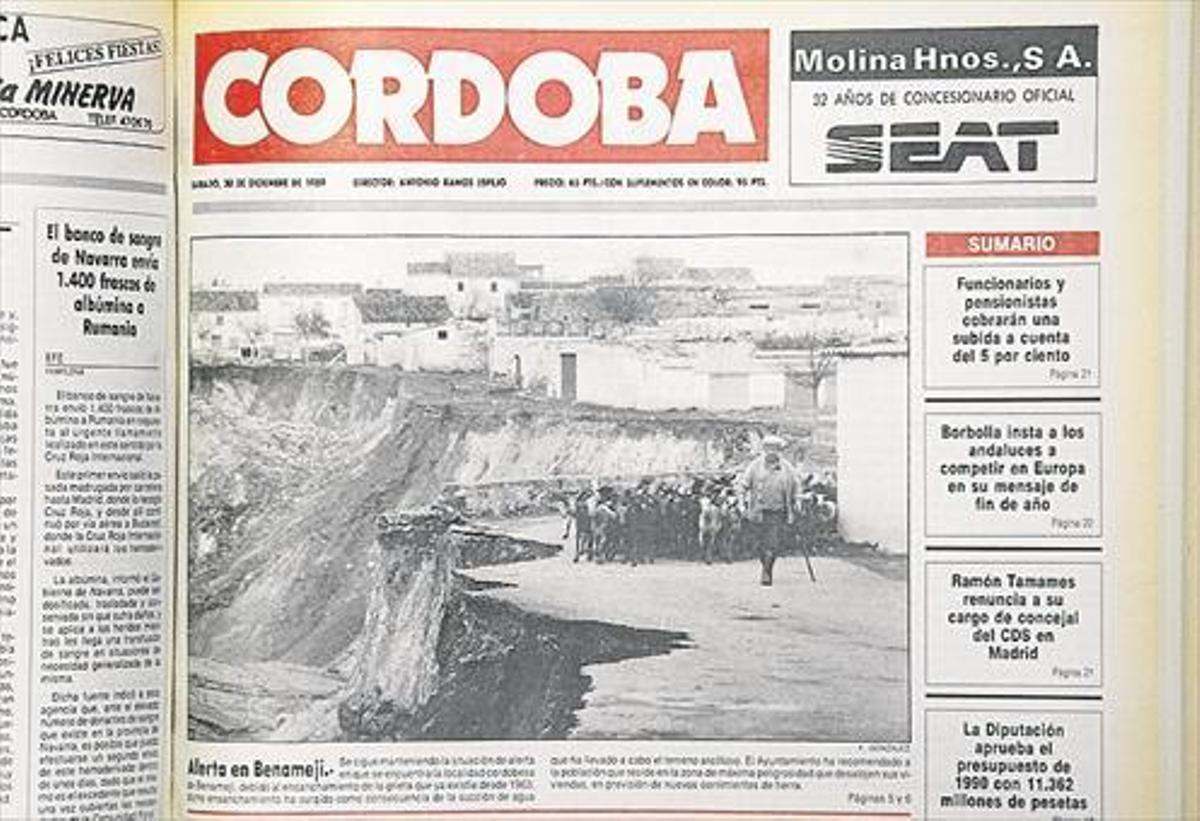 La grieta de Benamejí