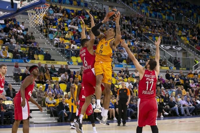 21.03.19. Las Palmas de Gran Canaria. Baloncesto Euroliga temporada 2018-19. Herbalife Gran Canaria - Olimpiacos Piraeus. Gran Canaria Arena Foto Quique Curbelo  | 21/03/2019 | Fotógrafo: Quique Curbelo