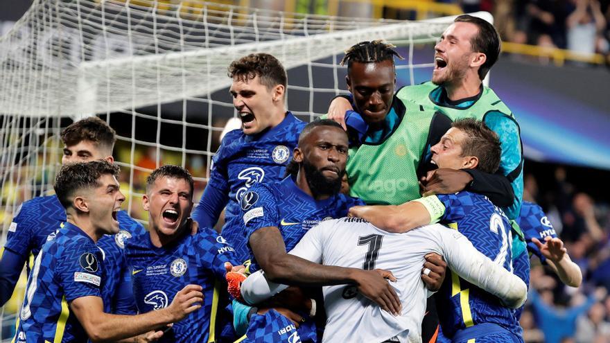 El Villarreal cae en los penaltis y el Chelsea se lleva la Supercopa de Europa