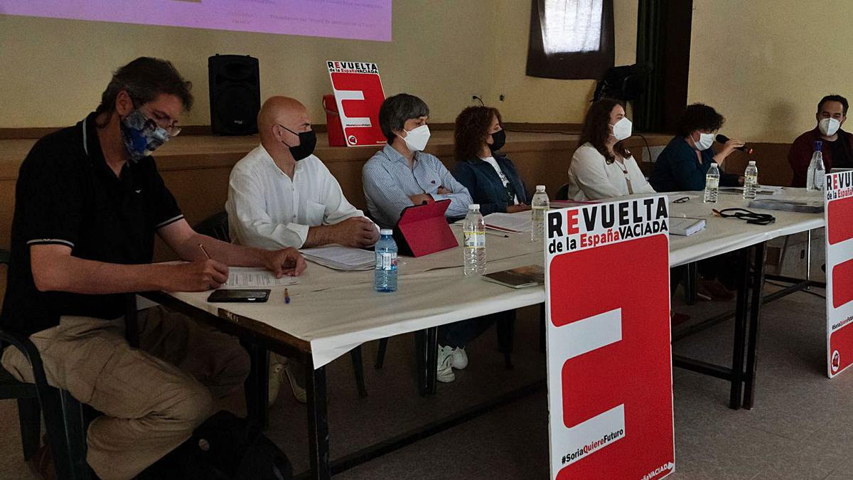 Presentación de la España Vaciada en Fuentes de Ropel. |