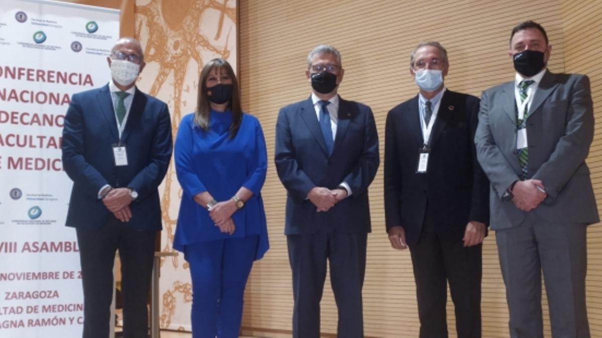 La consejera de Sanidad, este jueves, en la inauguración del encuentro.