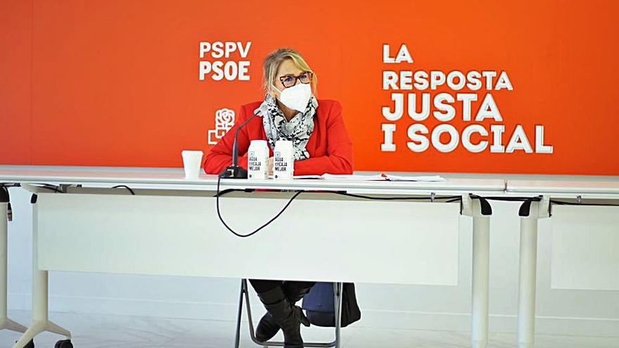 Inmaculada Rodríguez-Piñero, ayer. | LEVANTE-EMV