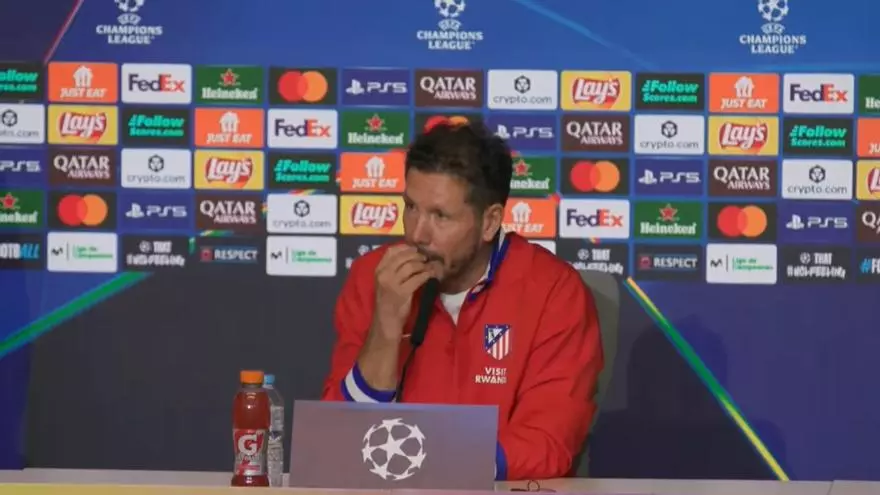 Simeone: “Todo lo que trajo Baena lo podemos hacer mejor de lo que es hoy”