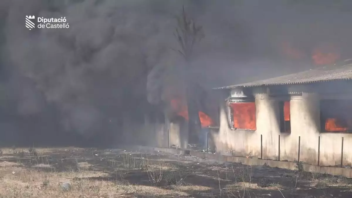 El incendio de la Vall fue provocado por "el método del mecherazo", según fuentes de la investigación