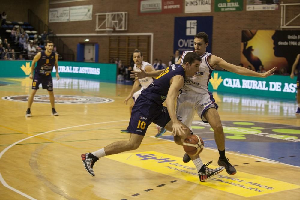 Partido del Unión Financiera Oviedo Baloncesto contra Clavijo Logroño