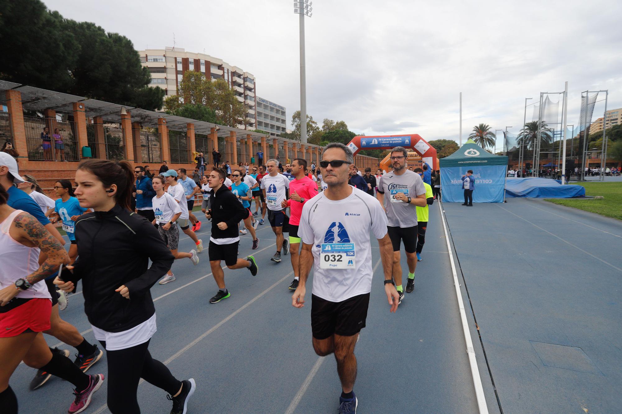 València sale a correr por el cáncer de pulmón