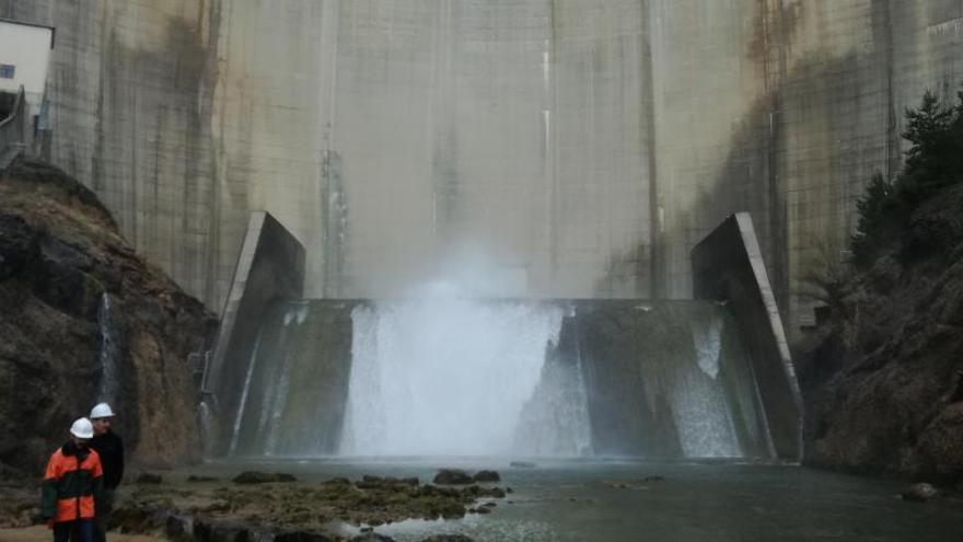 L&#039;Agència Catalana de l&#039;Aigua fa una inspecció de seguretat a la presa de la Llosa del Cavall