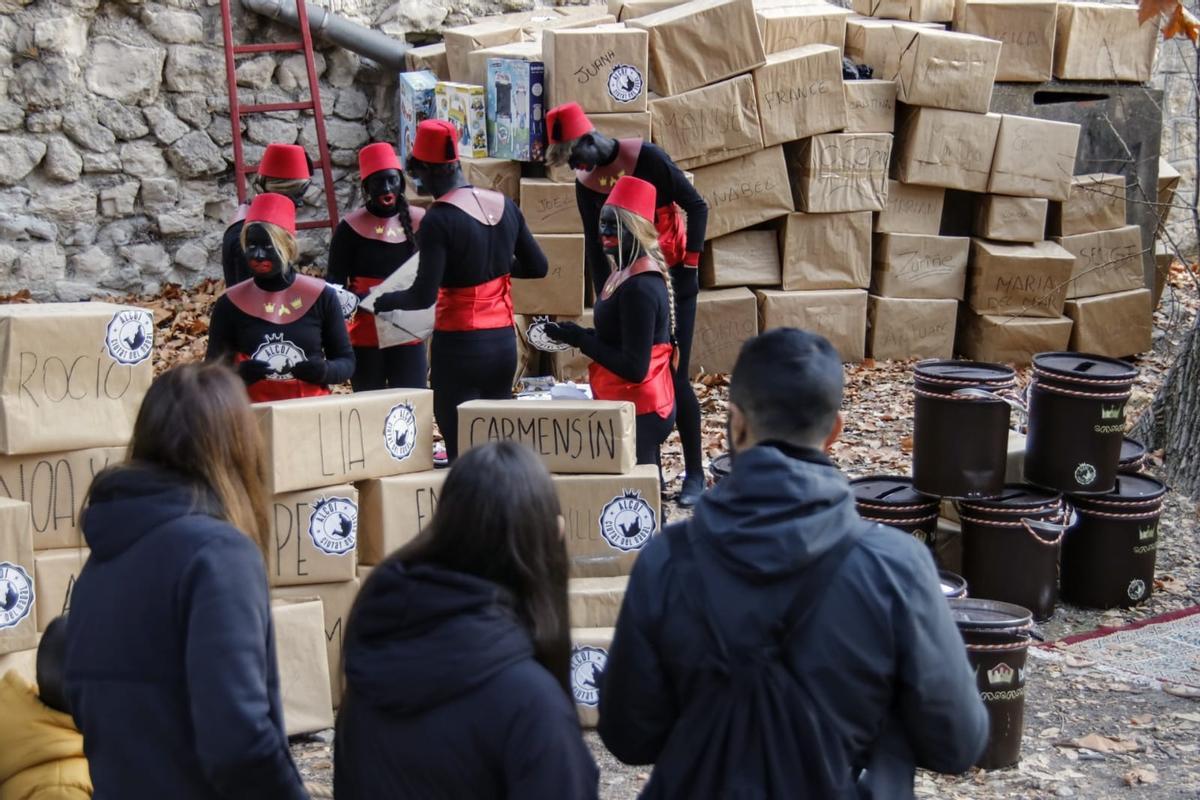 El Campamento Real de Alcoy ya tiene todo preparado para la llegada de los Reyes Magos