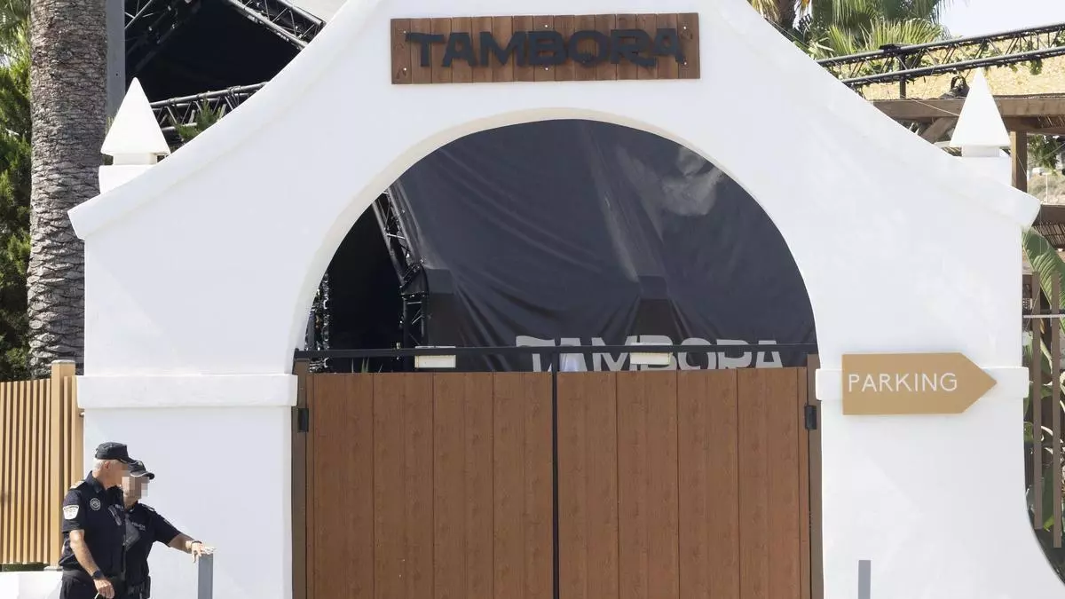 El Ayuntamiento de Alicante precinta Tambora por falta de licencia
