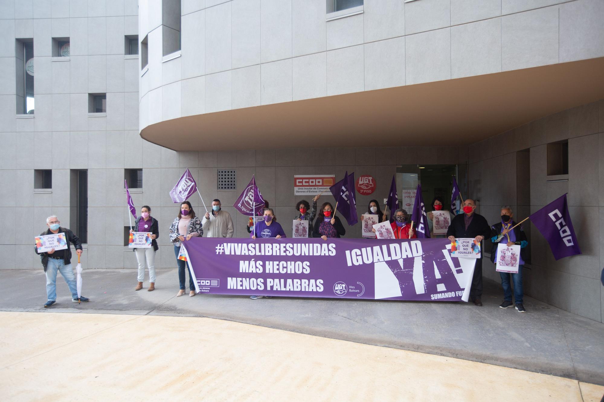 El 8M de Ibiza apuesta por el ecofeminismo