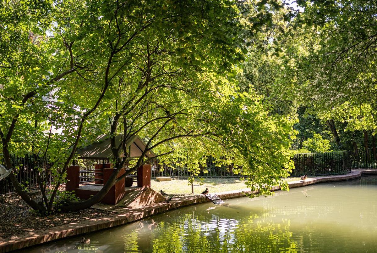 Este jardín cuenta con seis accesos