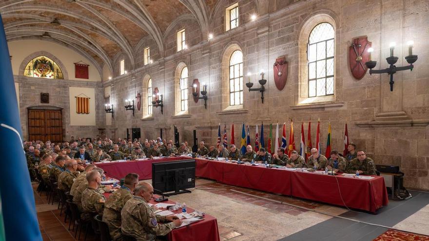 València y Bétera acogen un foro de los principales mandos terrestres de la OTAN para abordar el frente del Este mientras Trump se plantea castigar a España