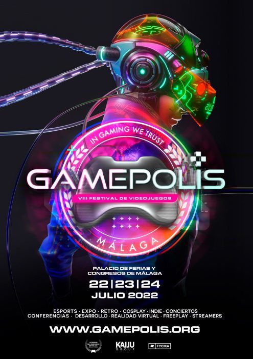 Cartel del Gamepolis de este 2022.