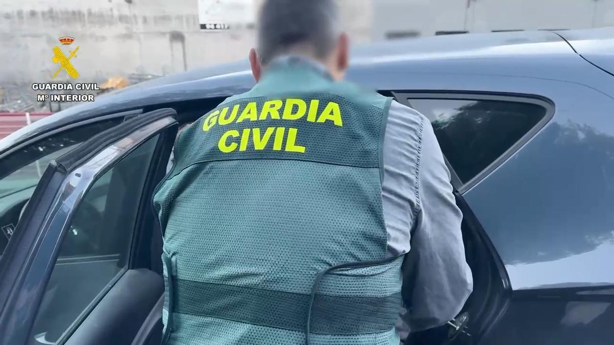 Un guardia civil en una imagen de archivo.