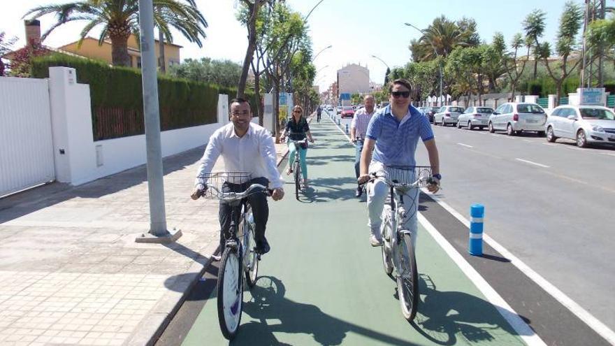 Vila-real inaugura su primer carril bici