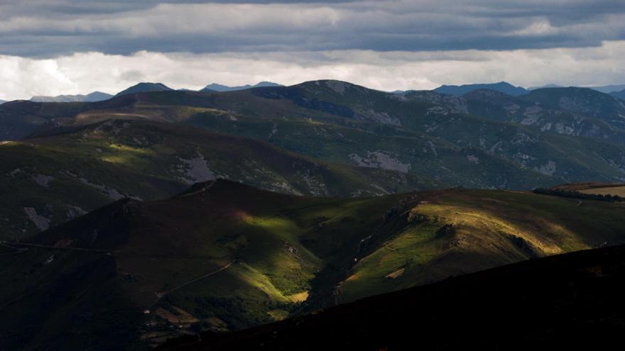 Paisaje de la Braña de Is, Allande.