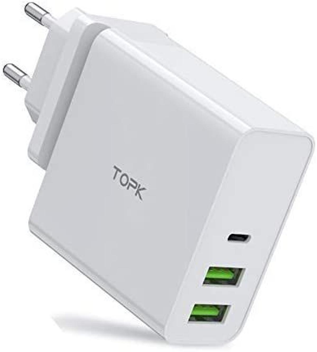 Cargador USB, de TOPK (26,99 euros)