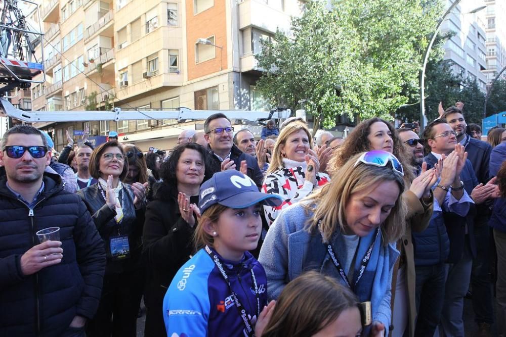 Meta de la Vuelta Ciclista a Murcia