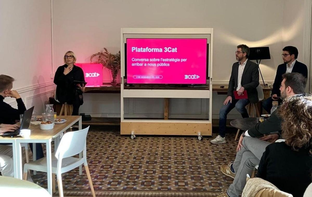 Gairebé la meitat de l’audiència de 3Cat té menys de 45 anys