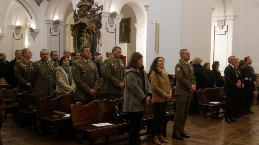 Misa en La Merced con motivo de la misión en Letonia