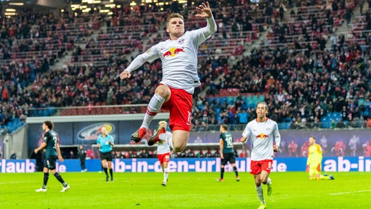 Timo Werner seguirá marcando goles con el RB Leipzig