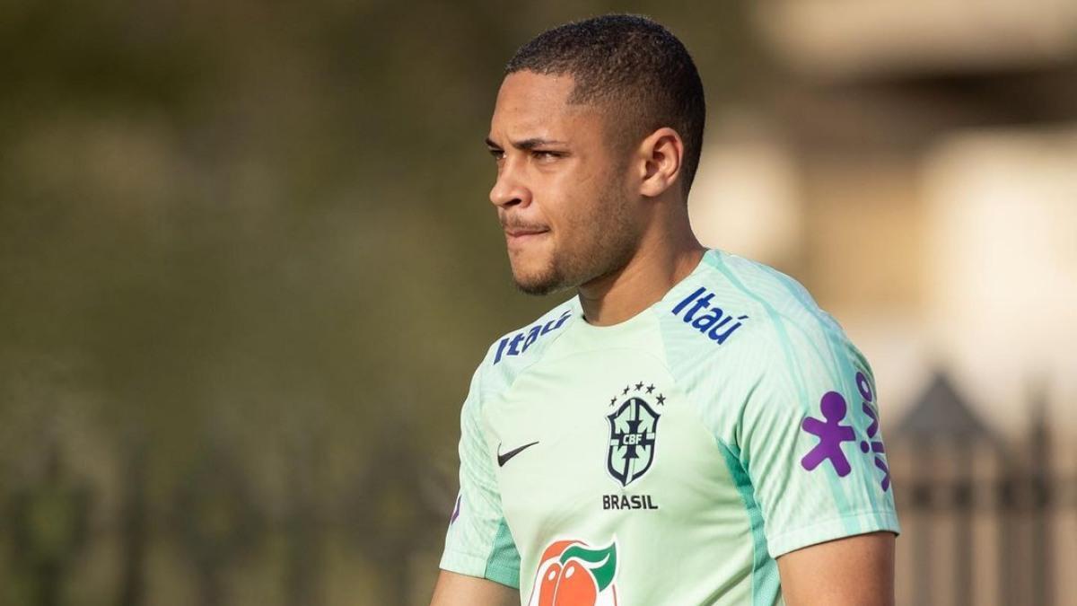 Vitor Roque ya ha debutado con la Seleçao principal en este 2023