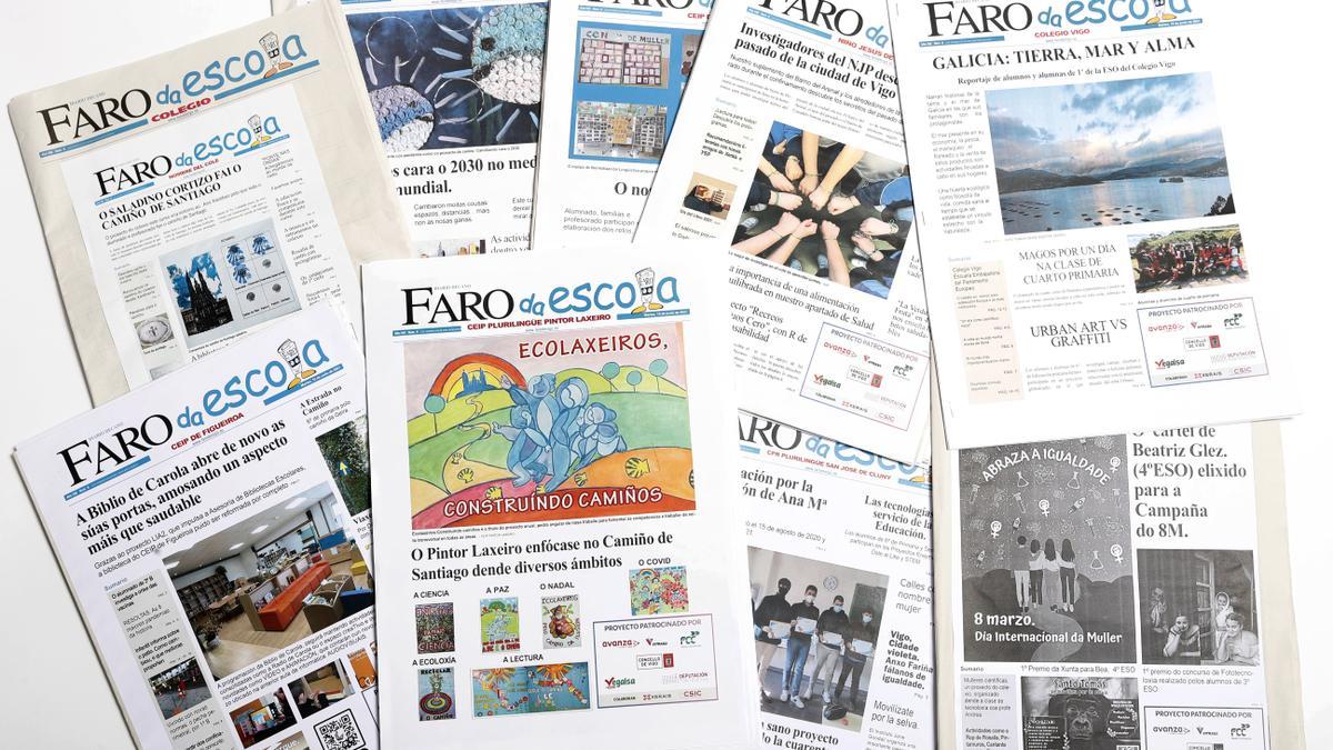 Los periódicos escolares ya están en FARO! - Faro de Vigo