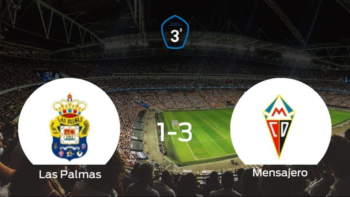 El Mensajero se impone al Las Palmas C y consigue los tres puntos (1-3)