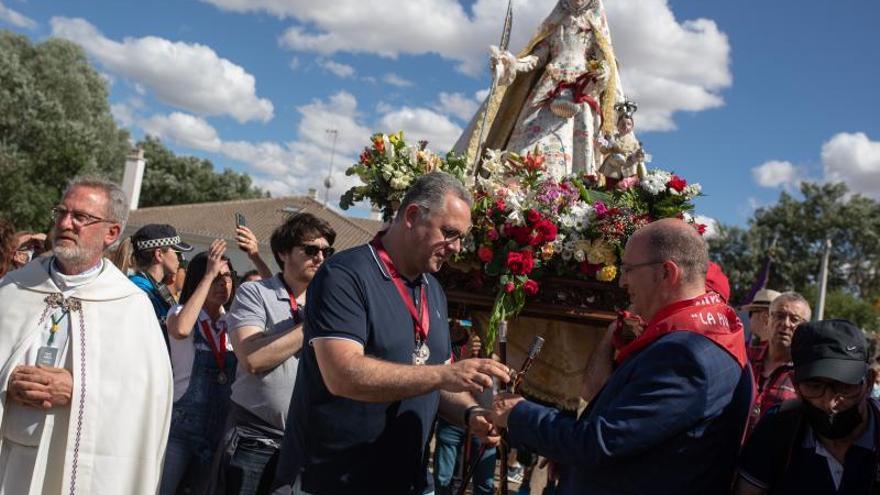 Acto institucional previo al regreso. | Emilio Fraile