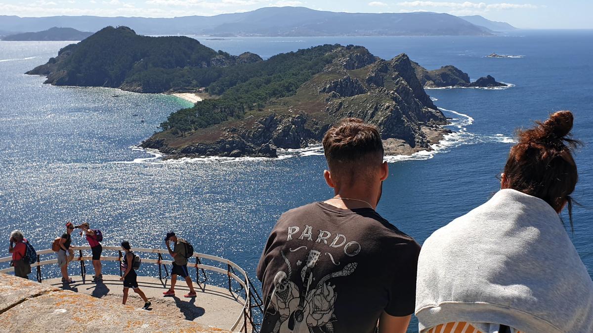 Mirador del Monte Faro en las Islas Cíes.