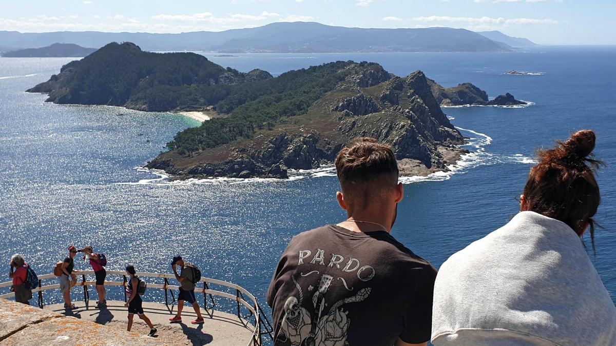 Mirador del Monte Faro en las Islas Cíes.