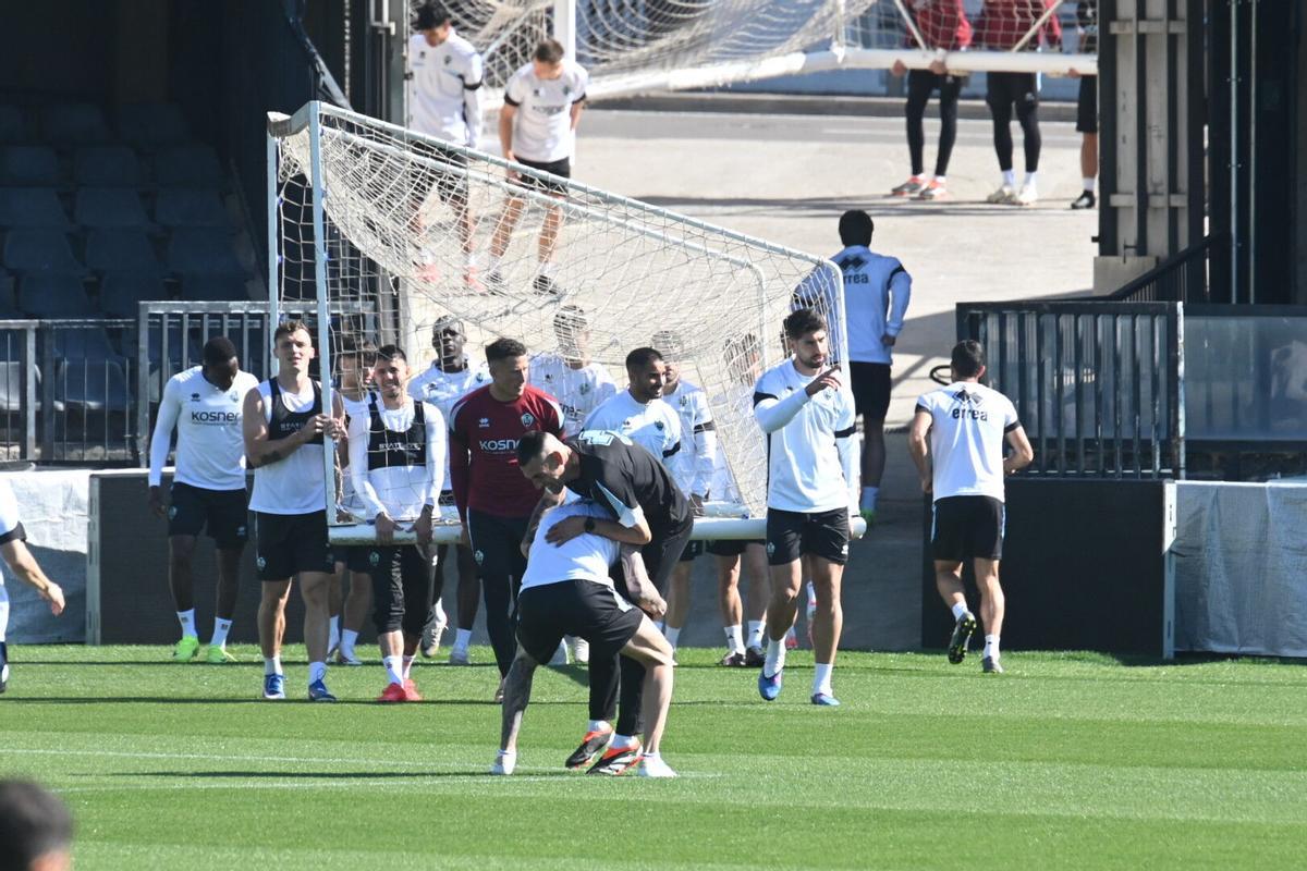 Entrenamiento del CD Castellón
