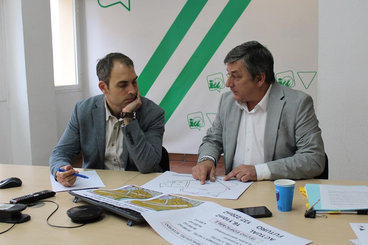IU afirma que el convenio sólo contempla un centro comercial de 85.000m2, hoteles y una recalificación de los terrenos por valor de 200 millones de euros.