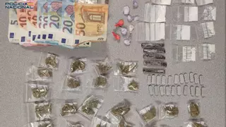 La Policía Nacional desmantela varios puntos de venta de sustancias estupefacientes en el sur de Tenerife