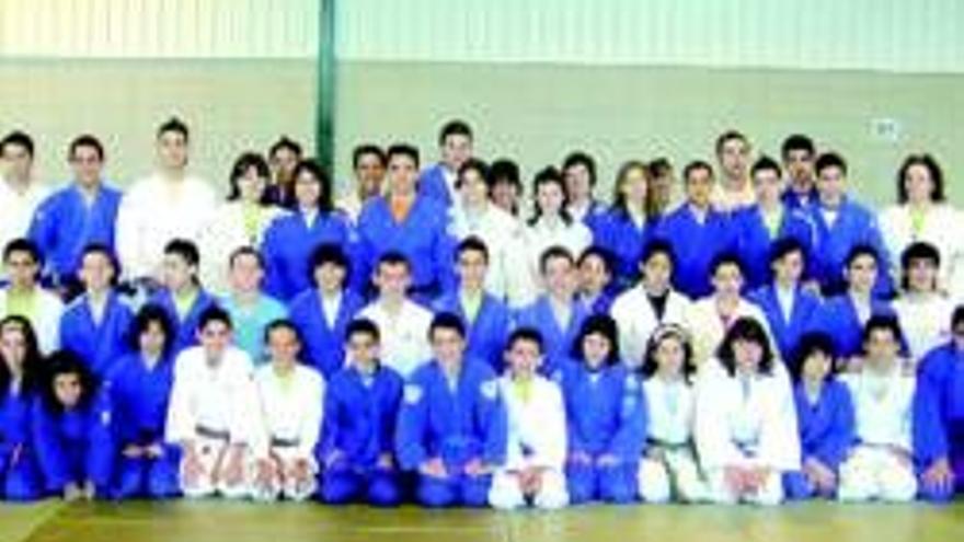 Jóvenes promesas del judo extremeño