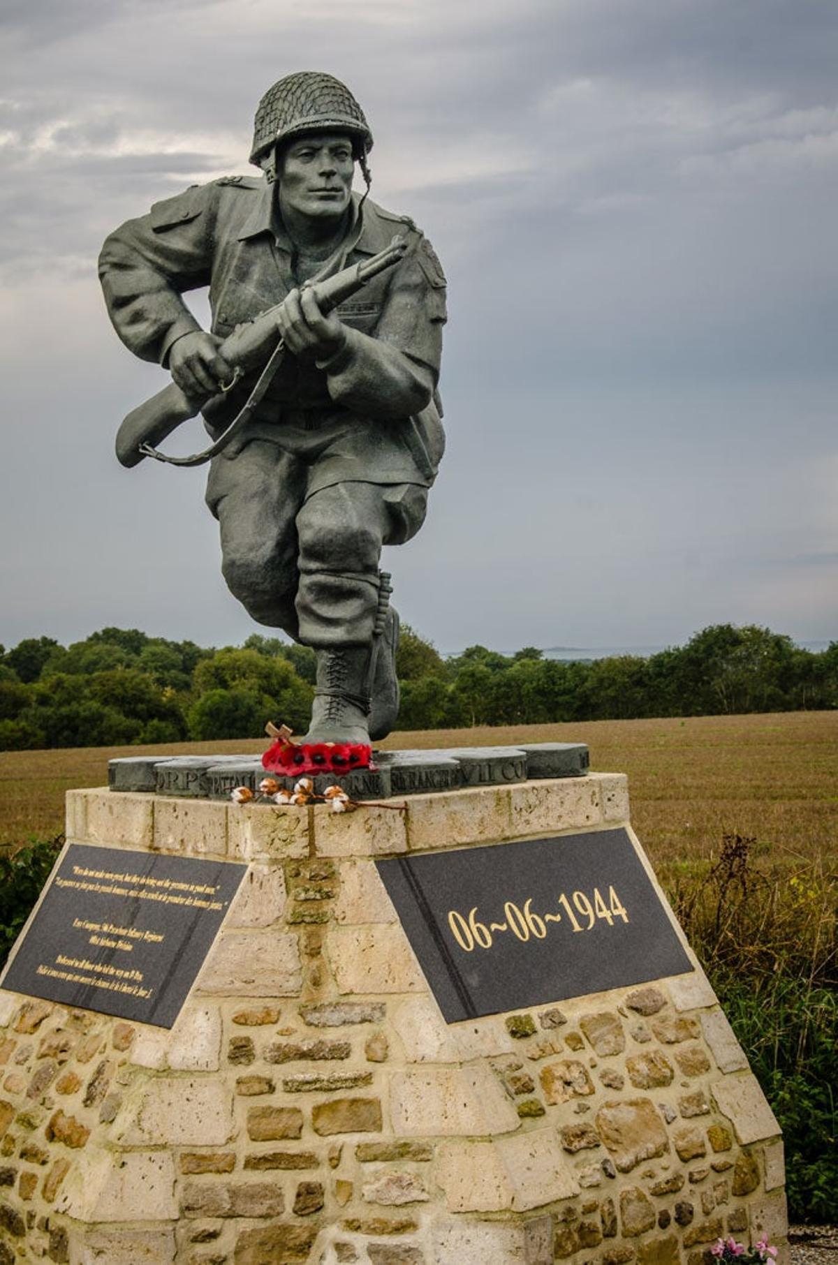 Monumento en Utah Beach