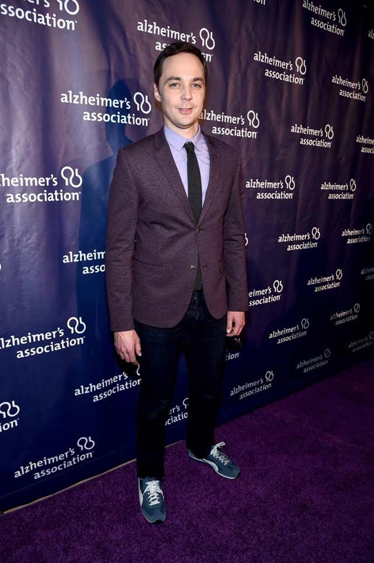 Jim Parsons, en la gala para la lucha contra el alzhéimer.